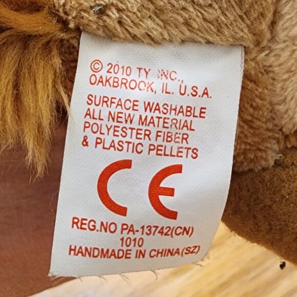 TY Simon Chipmunk Stuffed Animal Toy - Picture 12 of 13